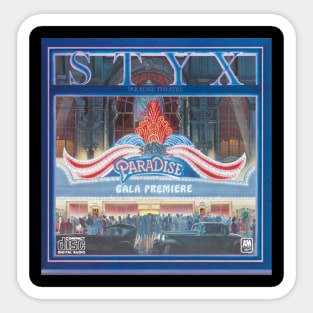 Vintage 1981s ST-YX PARADISE Sticker